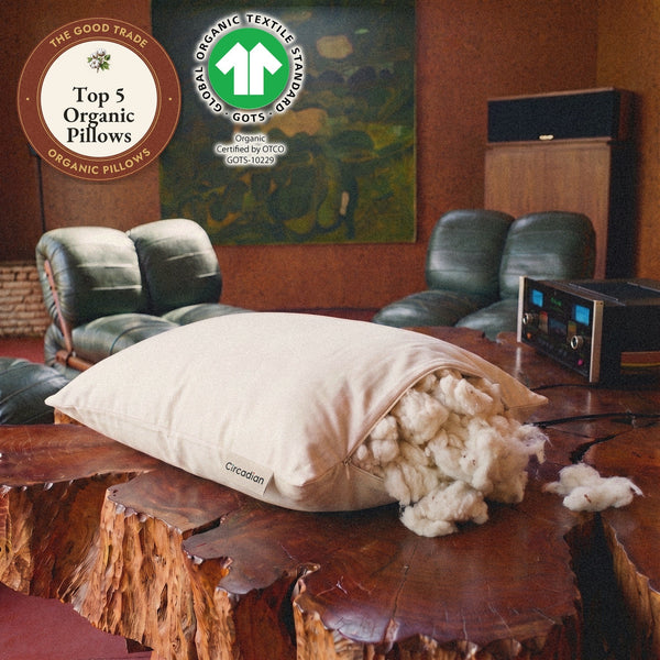 Circadian Organic Cotton Pillow
