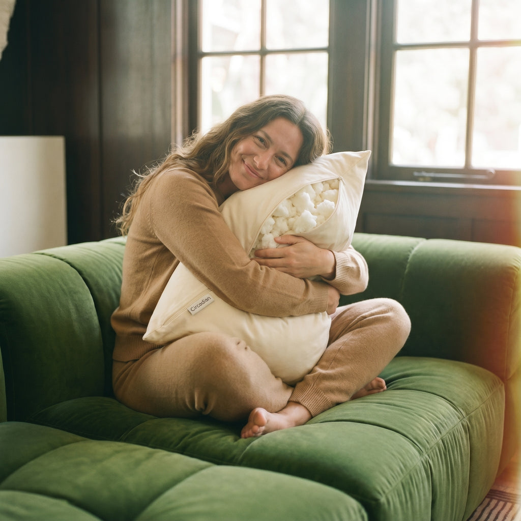 Tree-Tapped Latex Pillow