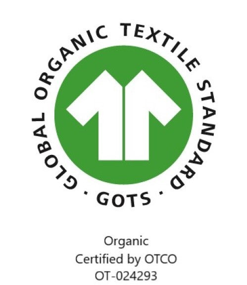 GOTS certification logo — Circadian pillows are GOTS certified organic