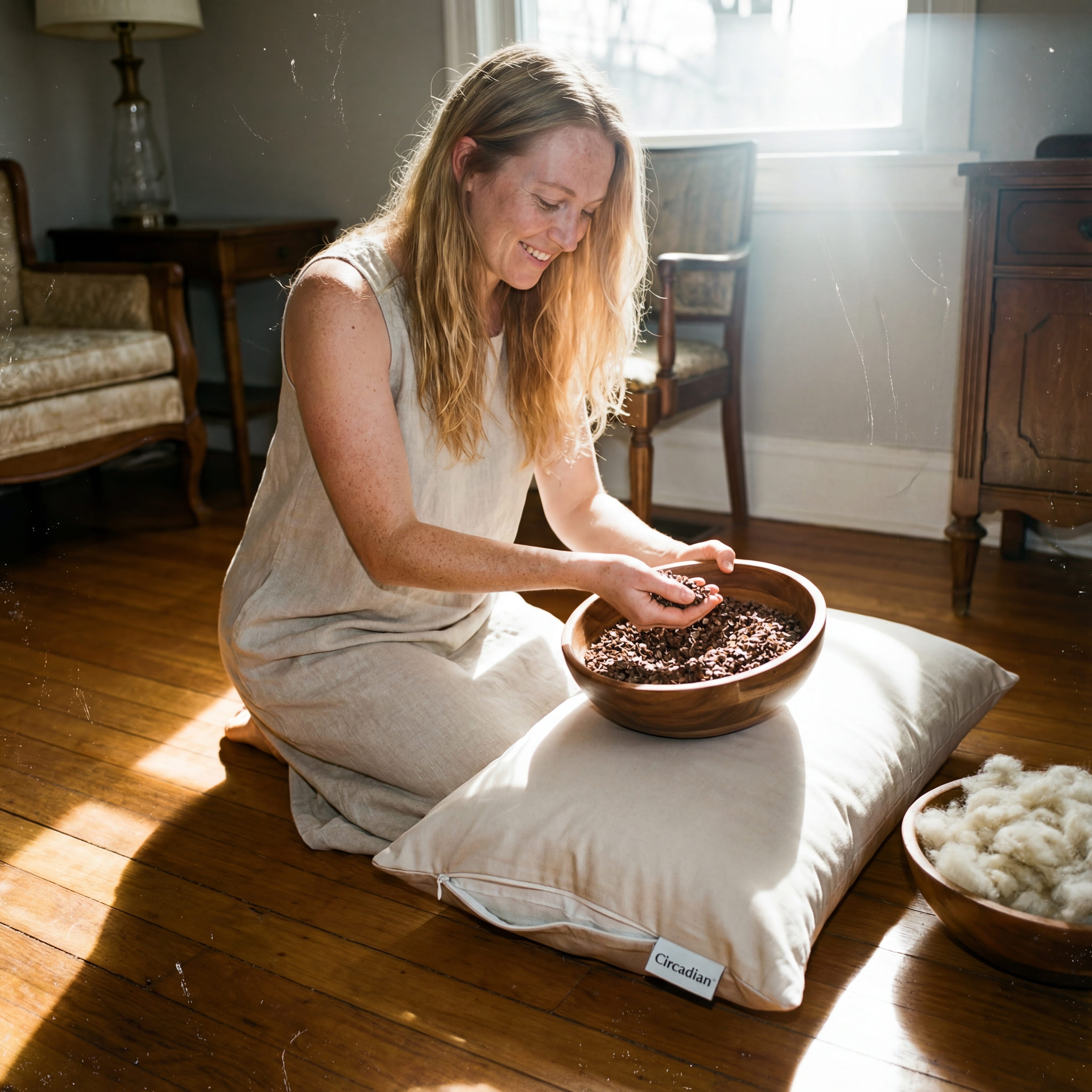 Circadian Buckwool Hybrid Pillow