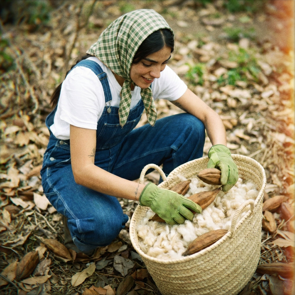 Wild-Harvested Kapok Pillow